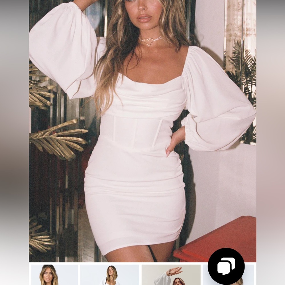 Princess Polly Lillie Long Sleeve Dress